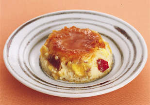 さつまいもの豆乳プリン