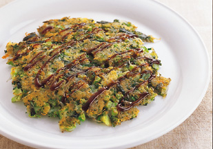 ブロッコリーとじゃがいものおやき風