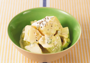 ジャガイモとブルーチーズのサラダ