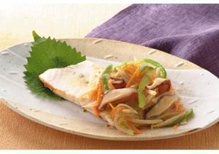 白身魚の五目あんかけ