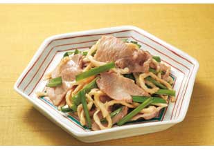 豚肉と切り干し大根の炒め物