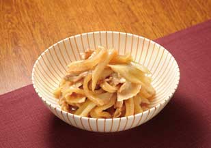 切り干し大根と豚肉のオイスター煮