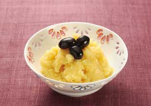 りんご風味のさつま芋きんとん