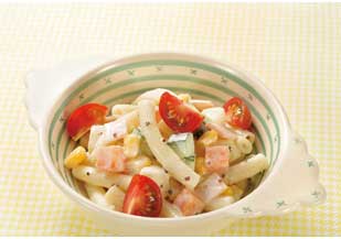 コロコロ野菜のマカロニサラダ