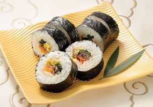 キンパ（韓国風のり巻き）