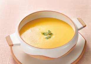 にんじんと豆乳のスープ