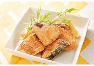 ぶりの竜田揚げカレー風味