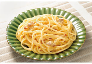 濃厚チーズのカルボナーラ