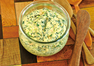 ほうれん草と鮭のポテトパテ