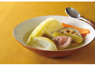 冬野菜と豚肉のポトフ