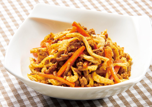 割干大根のカレー炒め