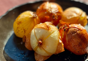 ちび玉ねぎの丸ごとグリル