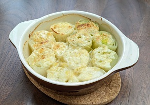 リーキのマヨチー焼き